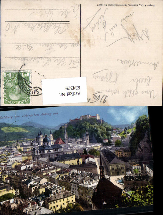 634379,Salzburg vom elektrischen Aufzug aus pub Purger Co 5917