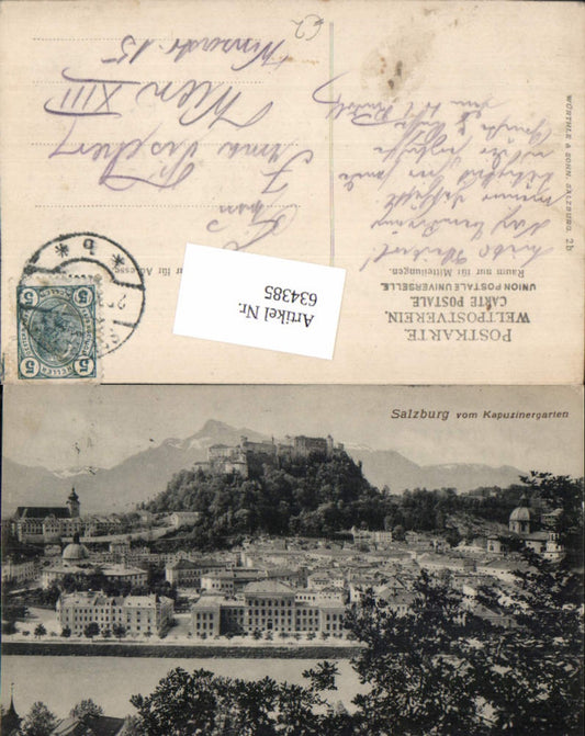 634385,Salzburg vom Kapuzinerberg