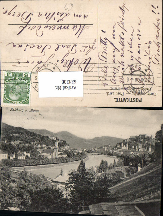 634388,Salzburg von Mülln aus