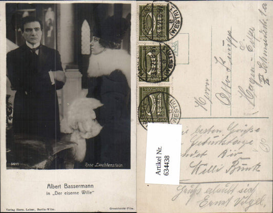 634438,Albert Bassermann in der Eiserne Wille Liechtenstein pub Leiser