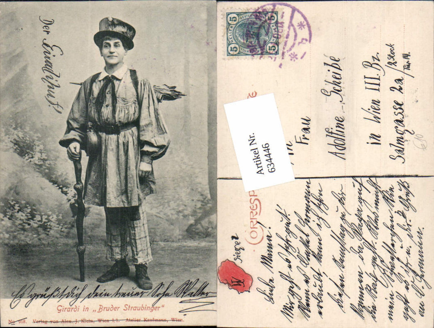 634446,Alexander Girardi in Bruder Straubinger Schauspieler