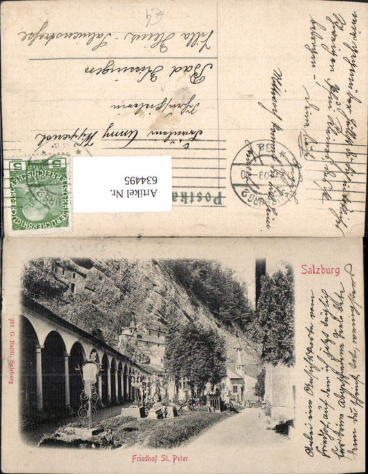 634495,Salzburg Friedhof St Peter