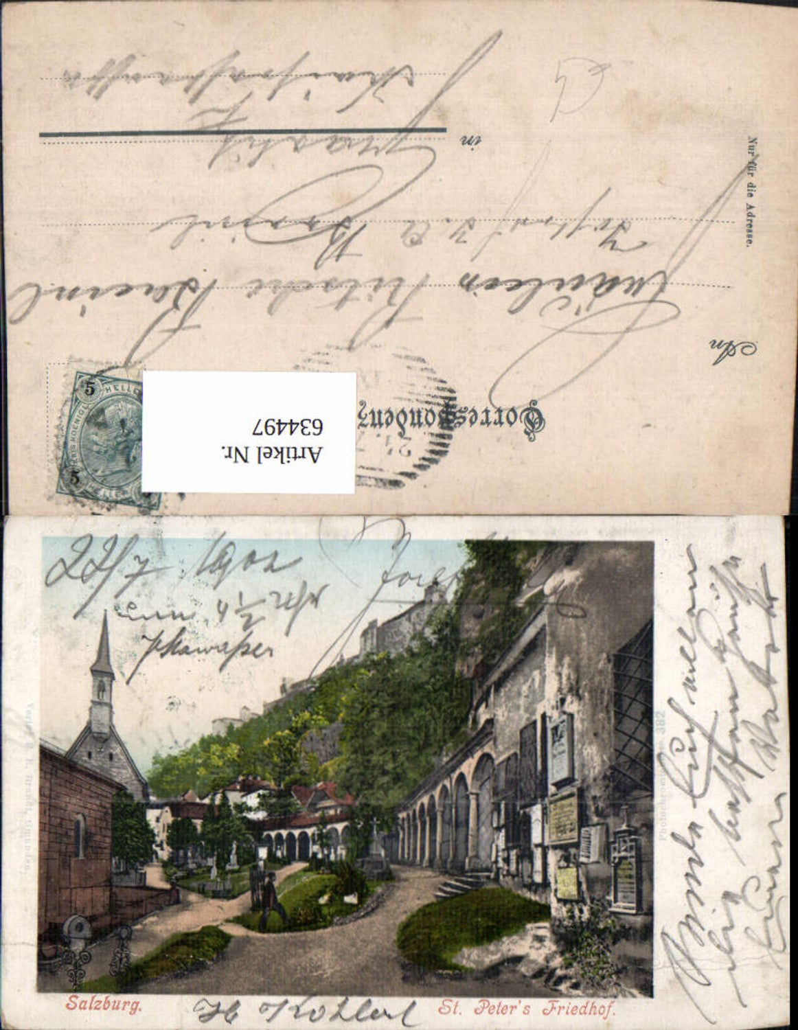 634497,Salzburg St Peter Friedhof Gräber