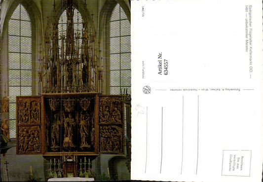 634557,Kefermarkt Spätgotischer Flügelaltar Altar Kirche