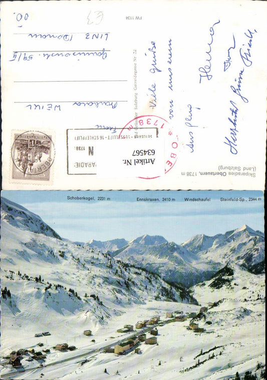 634567,Obertraun Winteransicht