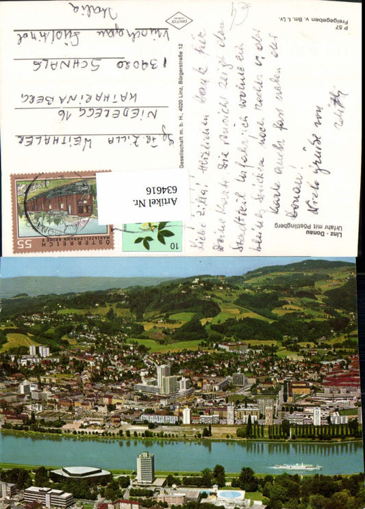 634616,Linz a. d. Donau Urfahr m. Pöstlingberg