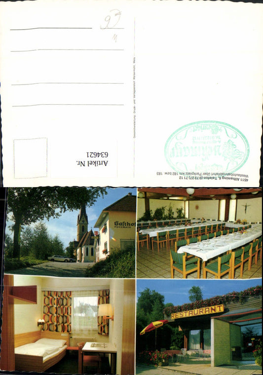 634621,Mehrbild Ak Allhaming Gasthof Puckmayr