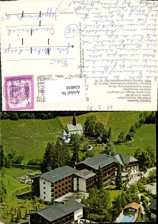 634830,Bad Kleinkirchheim Kurhotel Ronacher