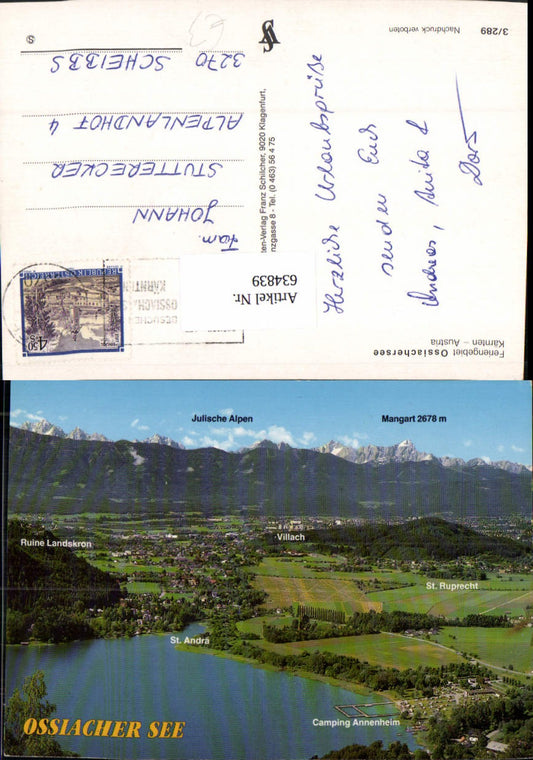634839,Ossiacher See Villach St Andrä Camping Annenheim