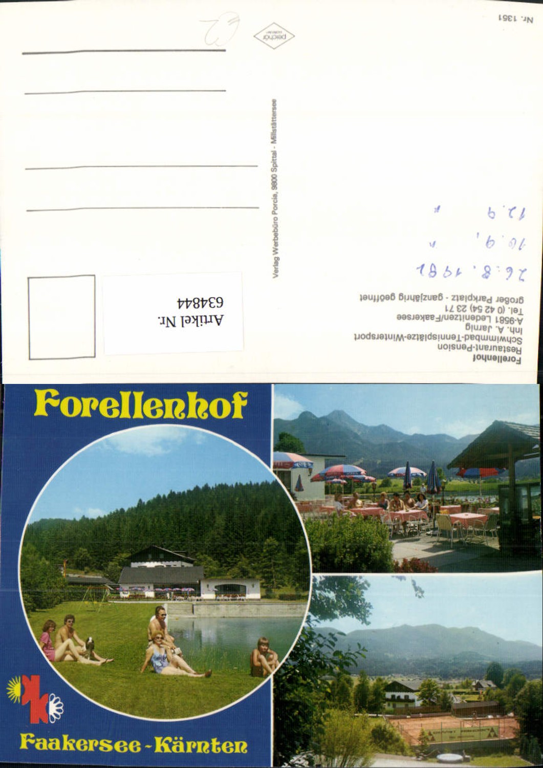 634844,More picture Ak Ledenitzen Faakersee Forellenhof