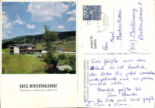 634919,Flattnitz Glödnitz Hotel Winterthalerhof