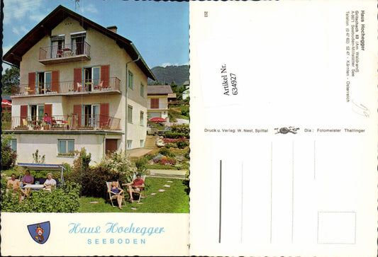 634927,Seeboden Millstättersee Haus Hochegger