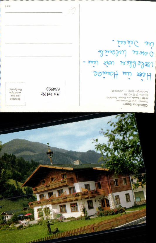 634993,Rauris a. Hohen Sonnblick Gästehaus Egger