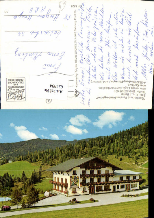 634994,Filzmoos Neuberg-Filzmoos Gasthof u. Pension Neubergerhof