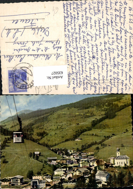 635027,Saalbach-Hinterglemm Schattberg-Seilbahn Seilbahn Gondel
