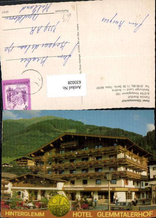 635028,Hinterglemm Saalbach-Hinterglemm Hotel Glemmtalerhof