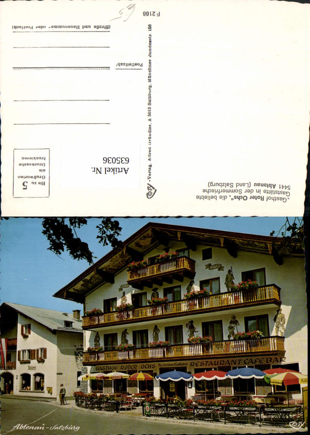 635036,Abtenau Gasthof Roter Ochs