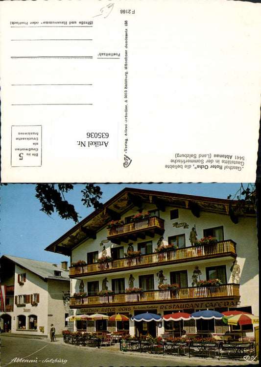 635036,Abtenau Gasthof Roter Ochs