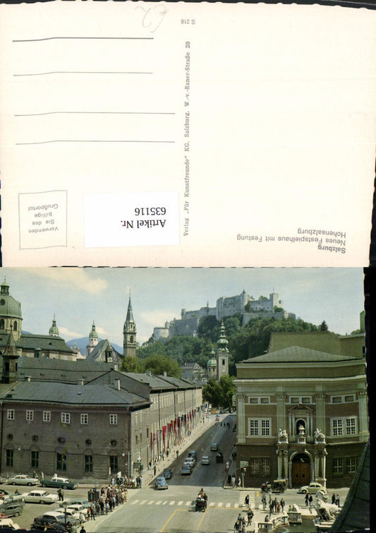 635116,Salzburg Neues Festspielhaus m. Festung Hohensalzburg