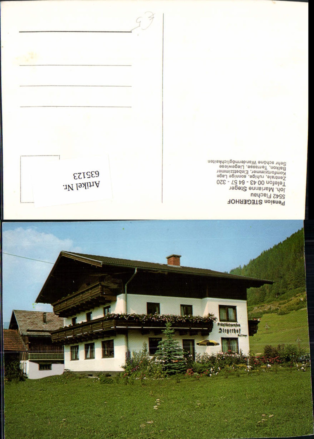 635123,Flachau Pension Stegerhof