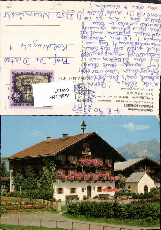 635137,Maishofen Lahntal Gasthof Pension Hammerschmidt