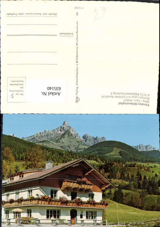 635140,Filzmoos Pension Mittersteghof