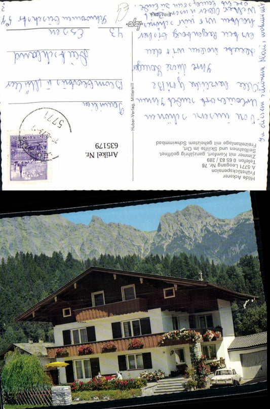 635179,Leogang Frühstückspension Ackerer