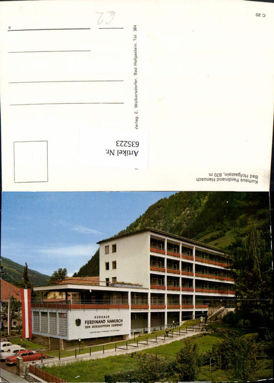 635223,Bad Hofgastein Kurhaus Ferdinand Hanusch