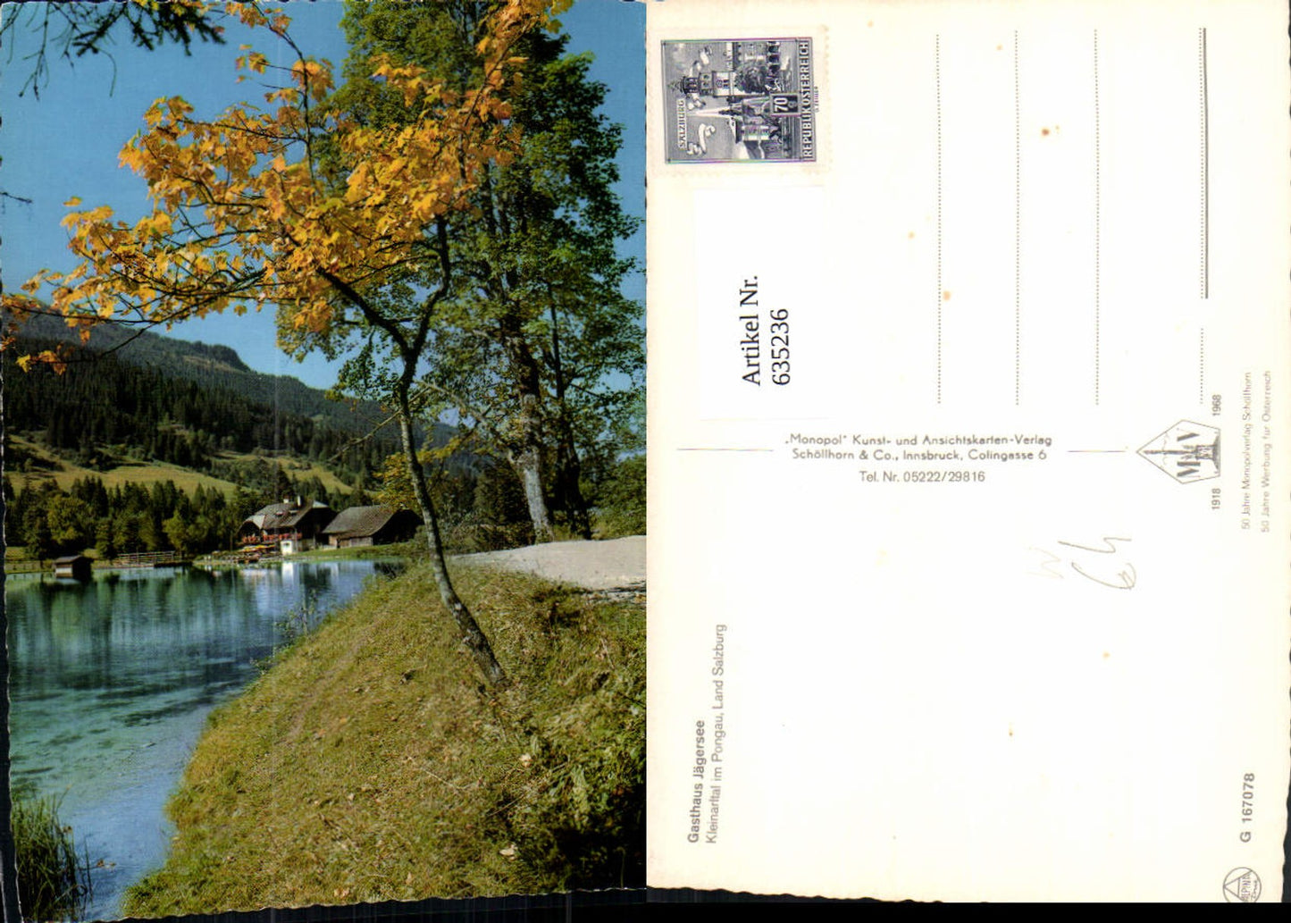 635236,Kleinarl i. Pongau Gasthaus Jägersee