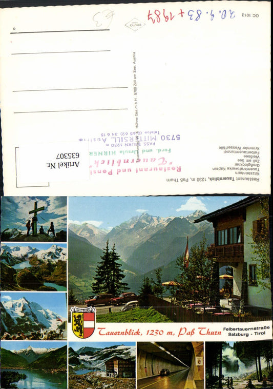 635307,Mehrbild Ak Mittersill Restaurant Tauernblick Paß Thurn