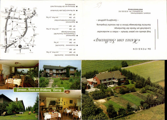 635416,Klapp-AK Nottuln Darup Haus am Südhang Pension LK Coesfeld