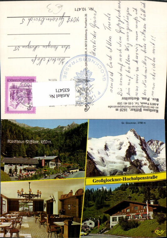 635471,Mehrbild Ak Fusch a. d. Glocknerstraße Rasthaus Piffkar