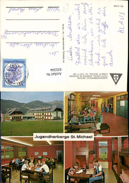 635504,Mehrbild Ak St Michael im Lungau Jugendherberge Youth Hostel