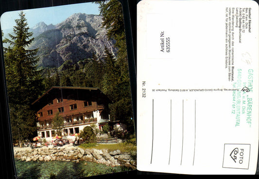 635555,Golling a. d. Salzach Bluntautal Gasthof Bärenhof