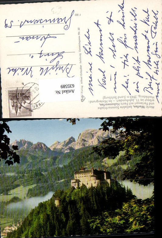 635589,Werfen Feste Hohenwerfen