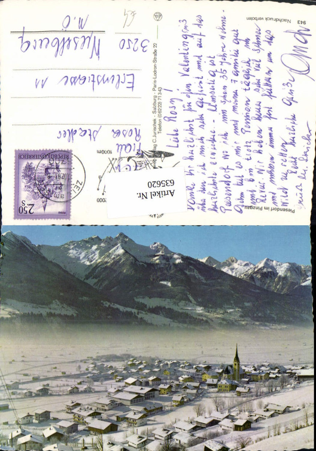 635620,Piesendorf i. Pinzgau Totale im Winter