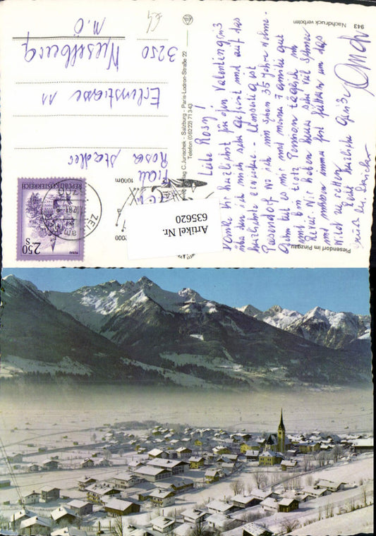 635620,Piesendorf i. Pinzgau Totale im Winter