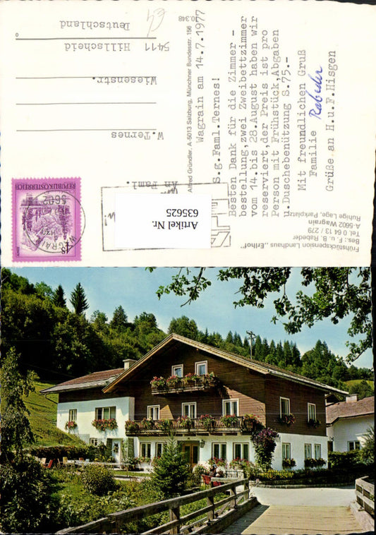 635625,Wagrain Frühstückspension Landhaus Erlhof