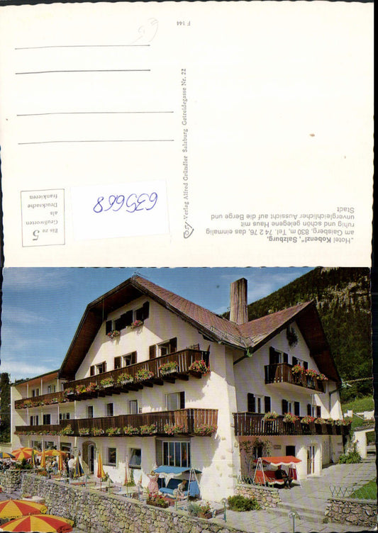 635668,Salzburg Hotel Kobenzl