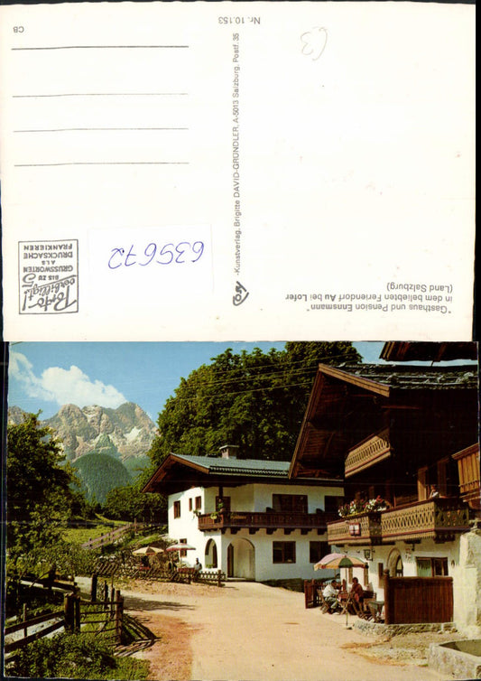 635672,Au b. Lofer Gasthaus u. Pension Ennsmann