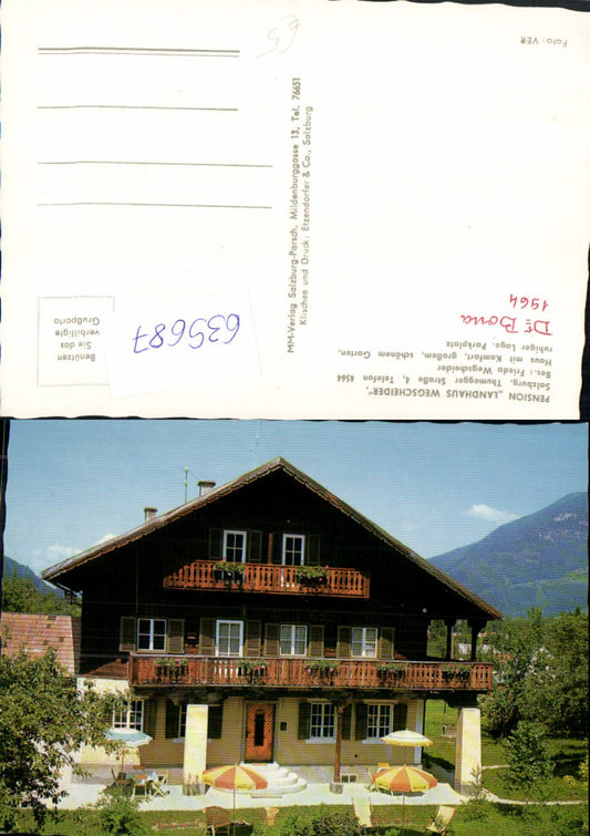 635687,Salzburg Pension Landhaus Wegscheider