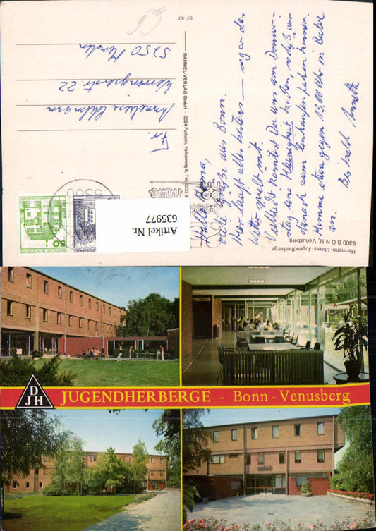 635977,Mehrbild Ak Bonn Venusberg Hermann-Ehlers-Jugendherberge