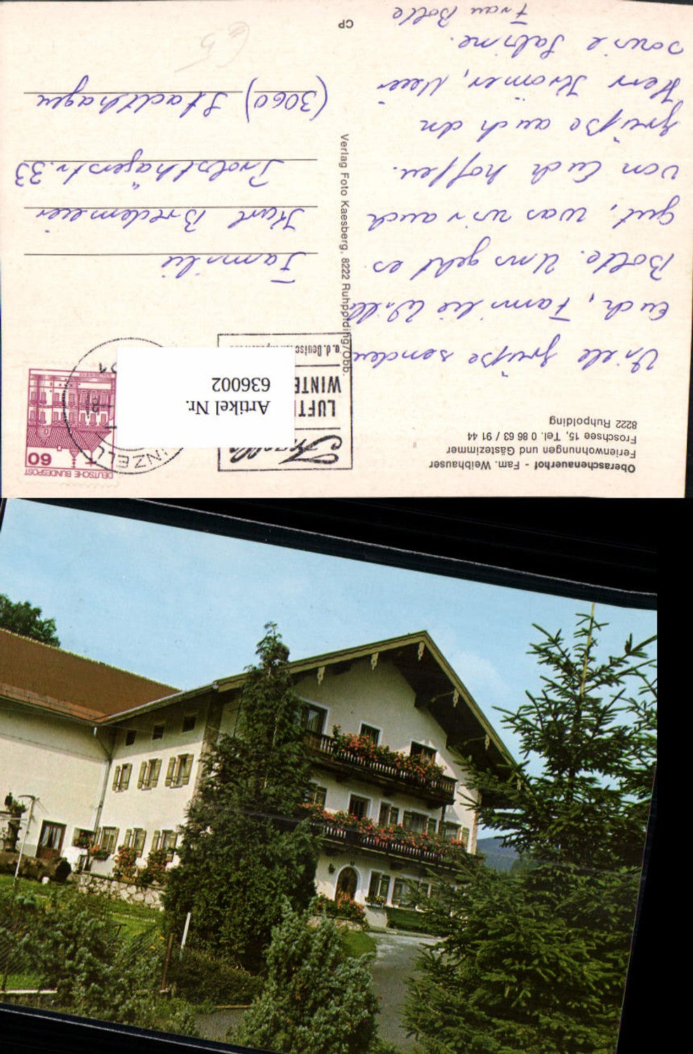 636002,Ruhpolding Oberaschenauerhof