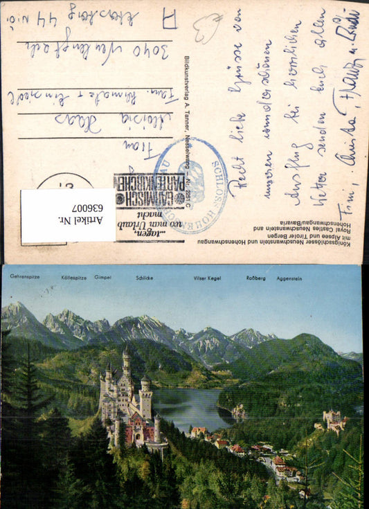 636007,Schloss Neuschwanstein Hohenschwangau Schwangau