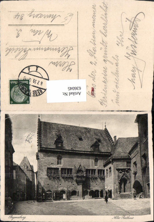 636045,Regensburg Altes Rathaus