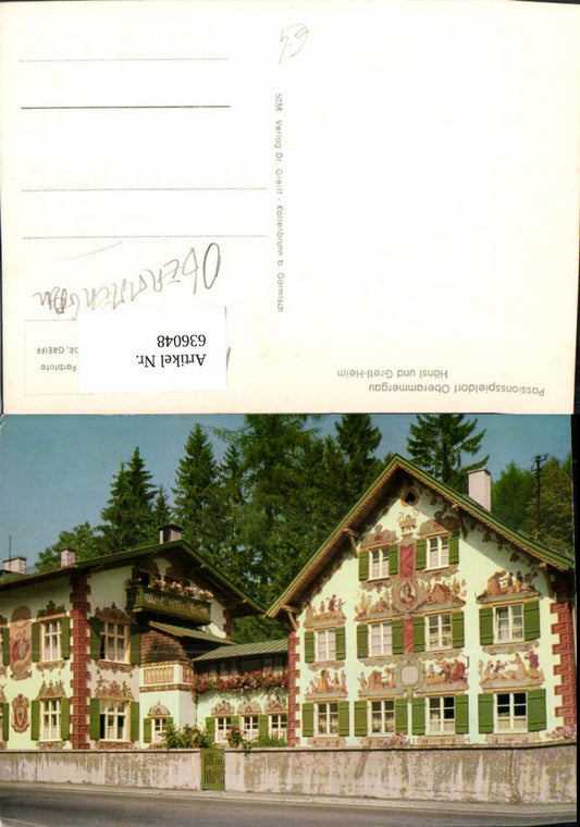 636048,Passionsspieldorf Oberammergau Hänsl u. Gretl-Heim