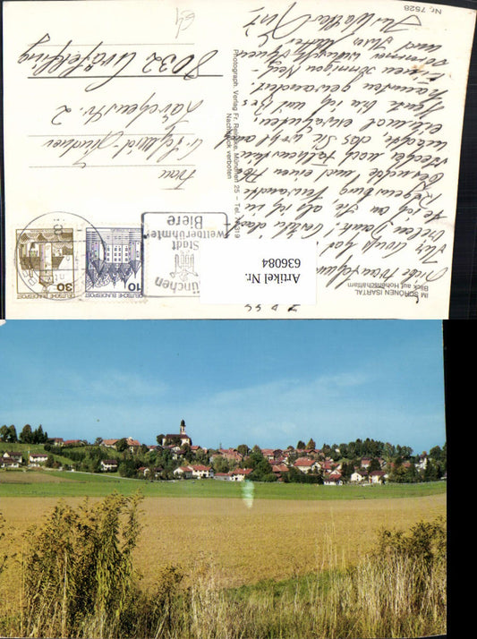 636084,Isartal Blick auf Hohenschäftlarn