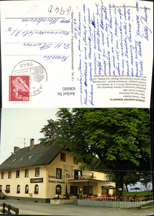 636085, Tegernau Schwand Pension Gasthof Sennhütte Kleines Wiesental