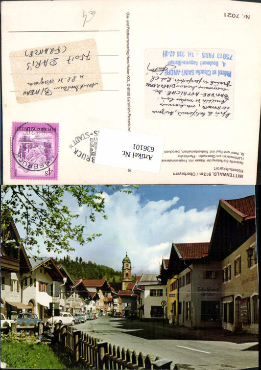 636101,Mittenwald Dorfmotiv VW Käfer