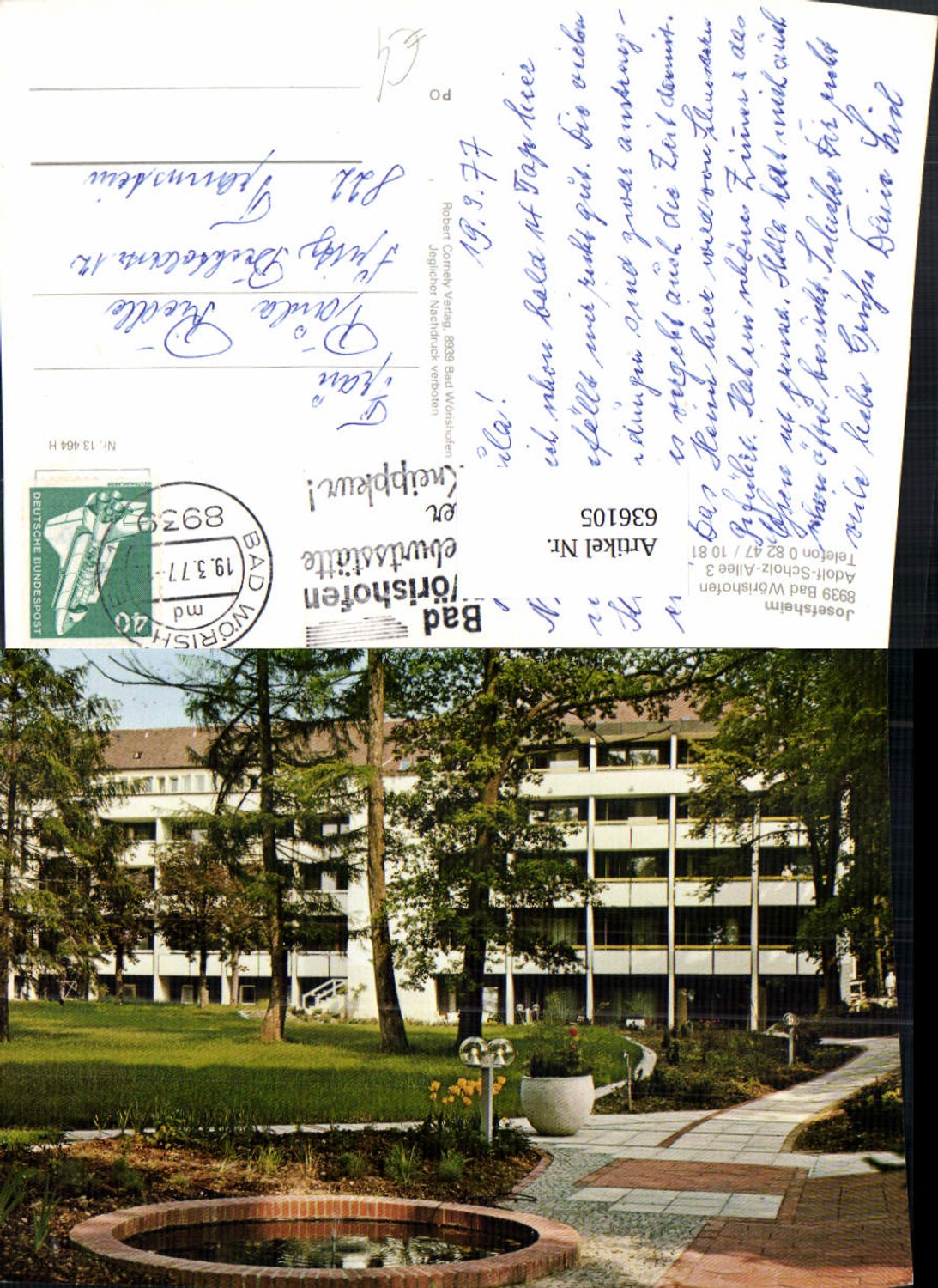 636105,Bad Wörishofen Josefsheim